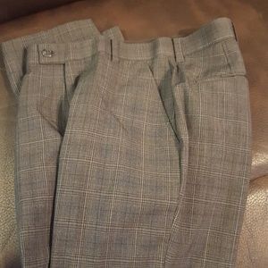 Gray dress slacks